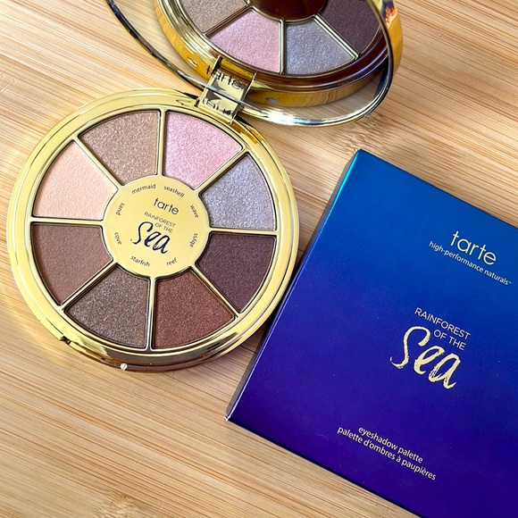 Brand New Tarte Rainforest of the Sea Limited Edition Eyeshadow Palette - Picture 9 of 9